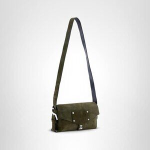 Miro Women's Leather Satchel Bag with Twist Lock & Adjustable Strap - Vintage Sh